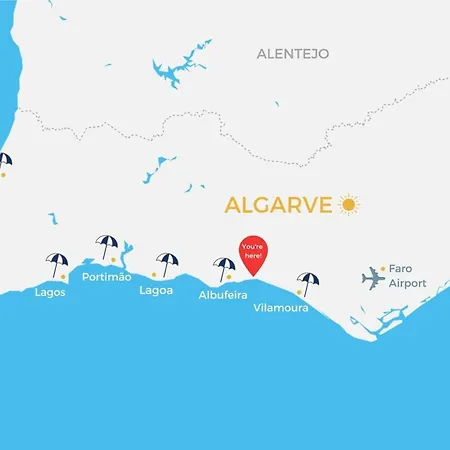 Balaia 3br Sunny Terrace Apartment Albufeira